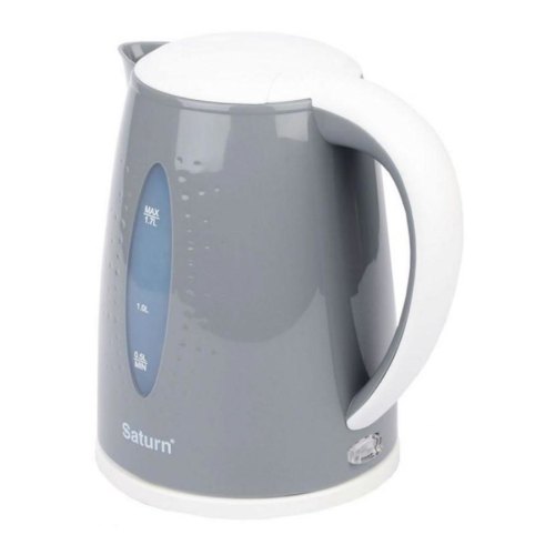 Чайник електричний Saturn ST-EK8438 Lt.Grey/White