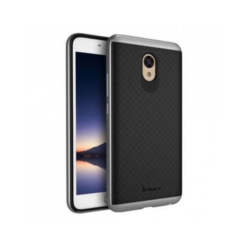 Чохол iPaky TPU+PC для Meizu M5 Note Black Grey