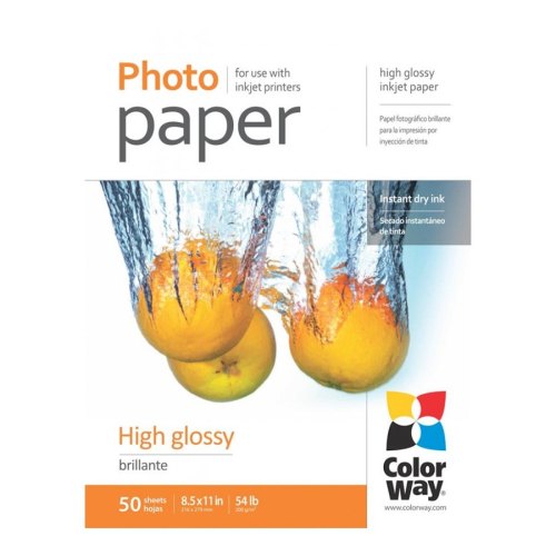 Папір ColorWay глянц. 200г/м, LT PG200-50 карт.уп.