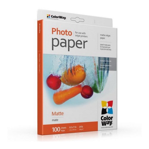 Папір ColorWay матовая 108г/м, LT PM108-100