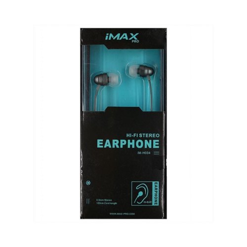 Навушники з мікрофоном (гарнітура), iMAX iM-H034, Gold