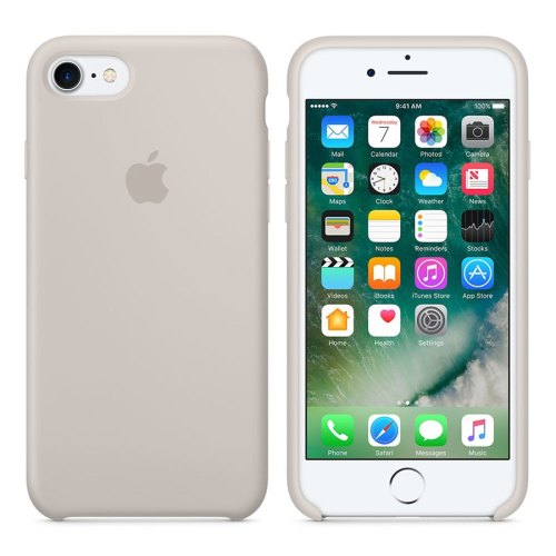 Чохол Apple Silicone Case для iPhone 7 Stone