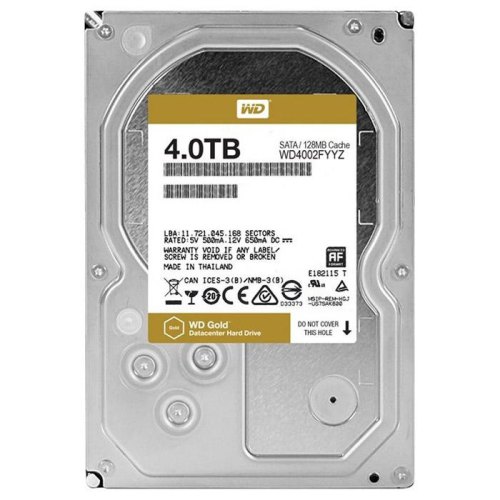 Жорсткий диск 3.5 Western Digital Gold 4TB (WD4002FYYZ)