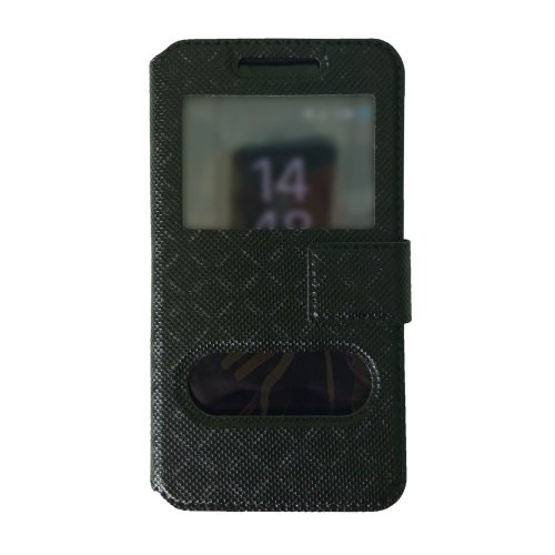 Чохол-книжка Universal Boock Case 2 вікна 4,5 (L), Black