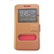Чохол-книжка Universal Boock Case 2 вікна 4,5 (L), Bronze