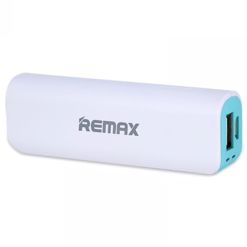 Зовнішній акумулятор PowerBank Remax Mini White Series RPL-3 2600mAh Green