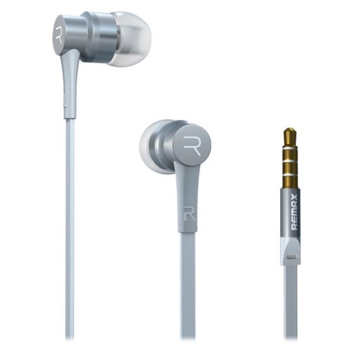 Навушники з мікрофоном (гарнітура), Remax RM-535 Silver