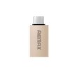 Перехідник Remax USB to Type-C (slim) Gold