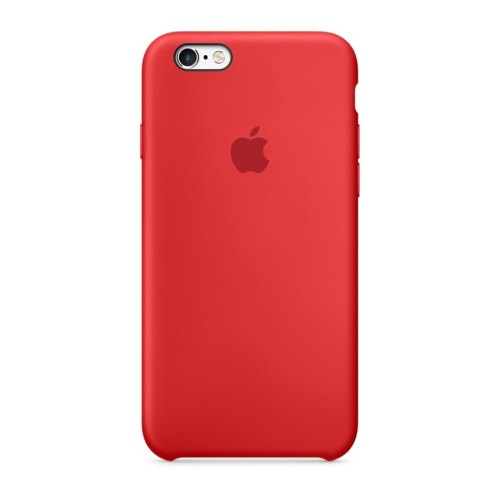 Чохол Apple Silicone Case для iPhone 5 / 5S / SE, Red