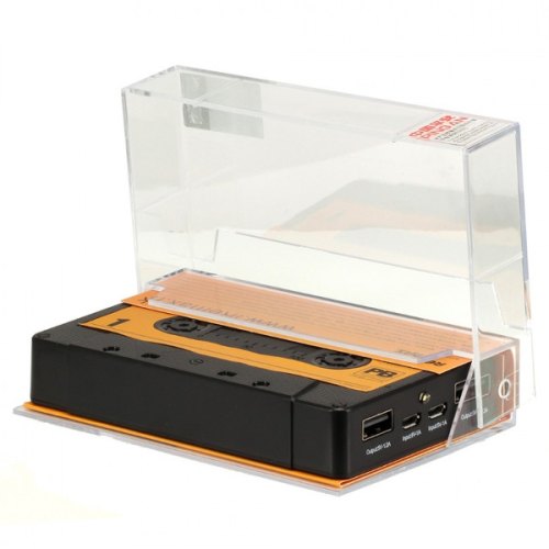 Зовнішній акумулятор PowerBank Remax Tape 10000mAh Black