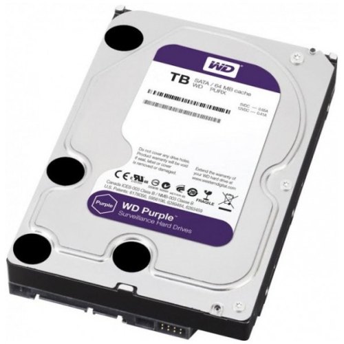 Жорсткий диск 3.5 Western Digital Purple 4TB (WD40PURZ)