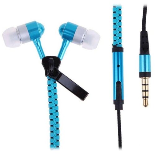 Навушники  Змійка (ZIP), Blue