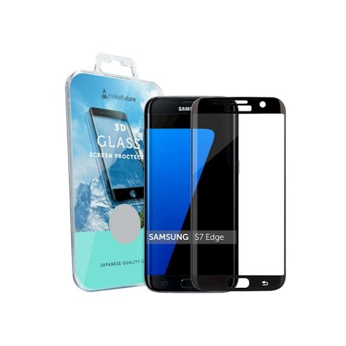 Захисне скло  MakeFuture 3D для Samsung S7 Edge Black