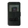 Чохол-книжка Universal Boock Case 2 вікна 5 (XL), Black