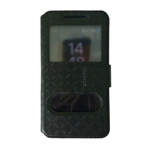 Чохол-книжка Universal Boock Case 2 вікна 5 (XL), Black