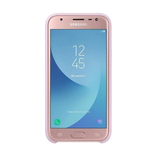 Чохол Samsung J3 2017 EF-PJ330CPEGRU Dual Layer Cover, Pink