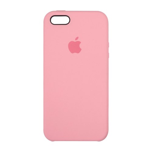 Чохол Apple Silicone Case для iPhone 5 / 5S / SE, Pink