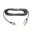 Кабель Aspor A158 for Apple iPhone 5/6 Lightning, 2.1A (1.2 m) Black