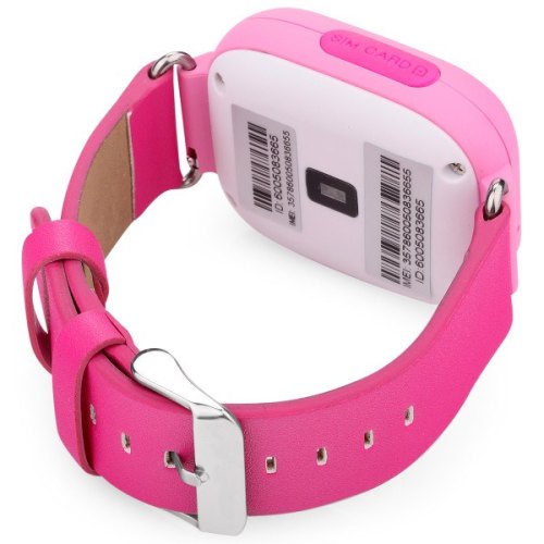 Смарт годинник дитячий (GPS Tracker) Q90 (Pink)