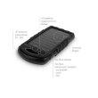 Зовнішній акумулятор 'Powerbank' ColorWay Solar Charge 6000mAh LED Black/Blue