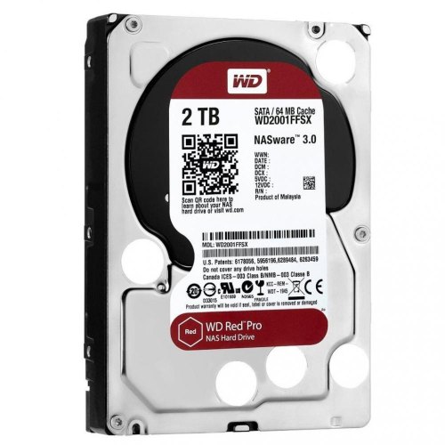 Жорсткий диск 3.5 Western Digital Red Pro 2TB (WD2002FFSX)