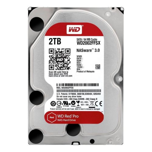 Жорсткий диск 3.5 Western Digital Red Pro 2TB (WD2002FFSX)