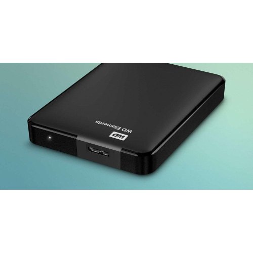 Зовнішній жорсткий диск 1TB Western Digital Elements (WDBUZG0010BBK-WESN) 2.5 USB3.0 Black
