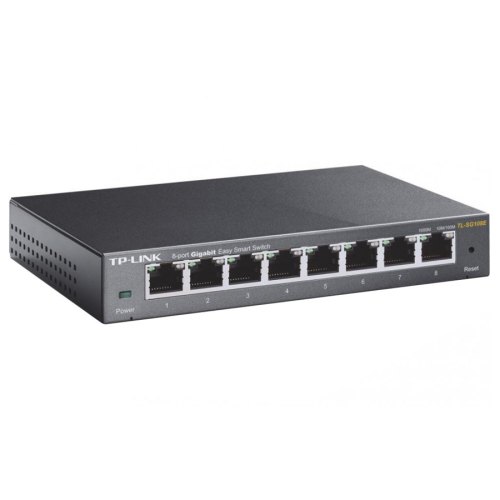 Комутатор TP-LINK TL-SG108E 8xGE EasySmart Метал. Корпус