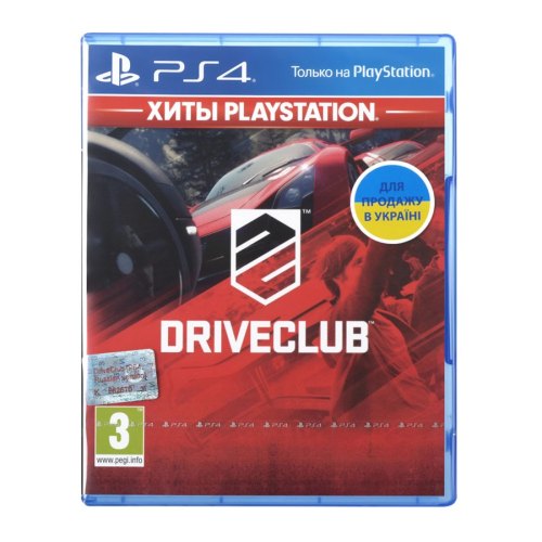Гра PS4 Driveclub (рус)