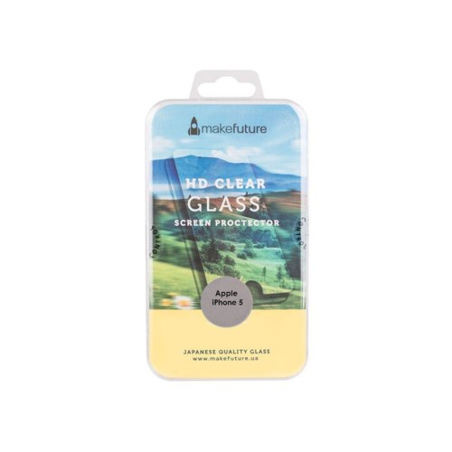 Захисне скло MakeFuture/Auzer 0.33mm для Apple iPhone 5