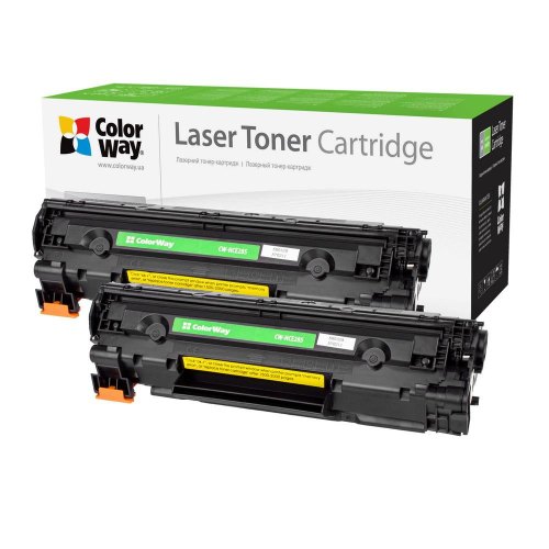 Картридж ColorWay HP (CE285A/CANON 725) Universal DUAL PACK (ColorWay-H285FM)