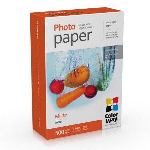 Папір ColorWay матовий 108г/м, LT PM108-500