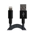 Кабель Grand-X USB-Lightning  FL01 MFI, 1m, Black