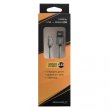 Кабель Grand-X USB-micro USB FM02 2,1A, 1m, Grey/Black