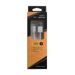 Кабель Grand-X USB-micro USB PM01W 2,1A, 1m, Giftbox, White