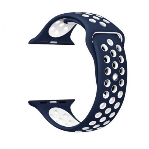 Ремінець Nike Watch Band for Apple Watch 42mm Navy Blue/White