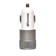 АЗП Grand-X CH-25 (2USB 5V 2.4A, 12-24V + кабель microUSB 1,0 м), White (CH-25WM)