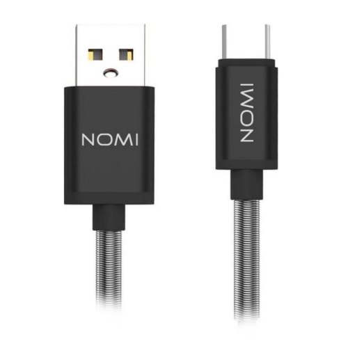 Кабель Nomi DCMQ 10c USB Type-C 1м black