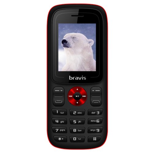 Мобільний телефон Bravis C180 Jingle Black