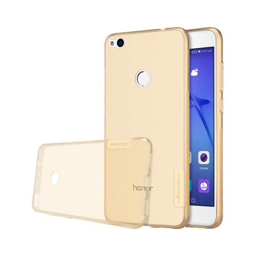 Накладка Nillkin Nature TPU для Huawei P8 Lite (2017) Gold
