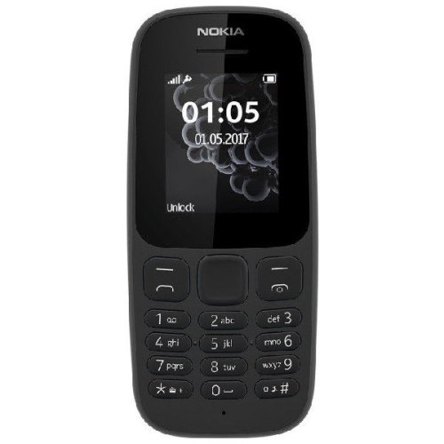 Мобільний телефон Nokia 105 Single Sim Black