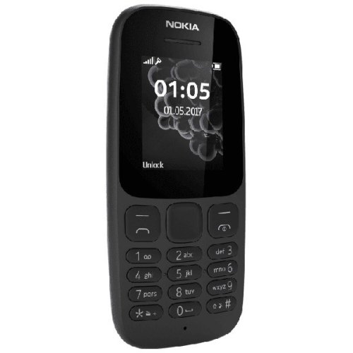 Мобільний телефон Nokia 105 Single Sim Black