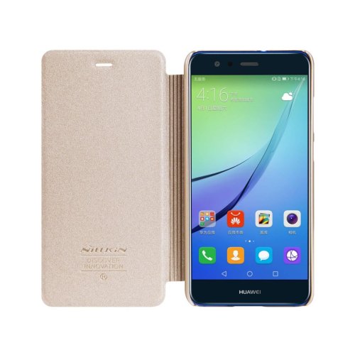 Чохол книжка Nillkin Sparkle Series для Huawei Nova/P10 Lite Gold