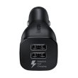 Автомобільний зарядний пристрій Samsung EP-LN920CBEGRU, 2 USB, + Type C, 2000mA/5В