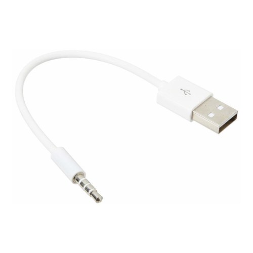 Кабель USB for Ipod Shuffle (USB to 3.5mm jack), 1.0 m, white