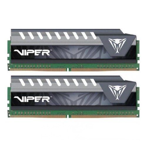 Модуль пам'яті, DDR4, 8GB (2x 4GB), 2400MHz, Patriot Viper Elite (PVE48G240C5KRD)