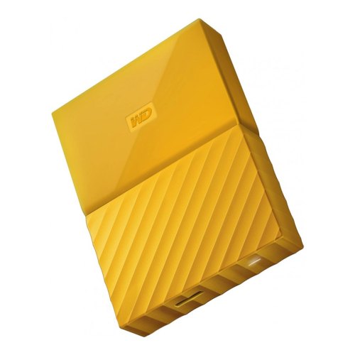 Зовнішній жорсткий диск 2.5 3TB Western Digital (WDBYFT0030BYL-WESN) USB 3.0, My Passport, жовтий