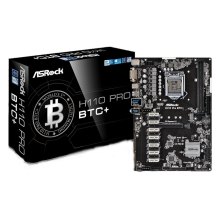 Материнська плата ASRock H110 PRO BTC+ ATX, Socket 1151, 6-е і 7-е покоління Intel Core i7/Core i5/Core i3/, Intel, Intel H110, DDR4, 32 GB, 1x PCI-Eх
