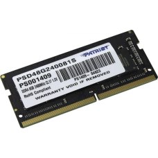 Модуль пам'яті SO-DIMM DDR4 8GB 2400MHz Patriot Signature Line (PSD48G240081S)