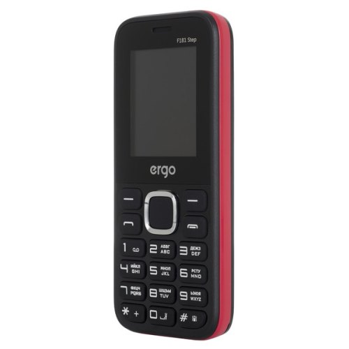 Мобільний телефон ERGO F181 Step Black